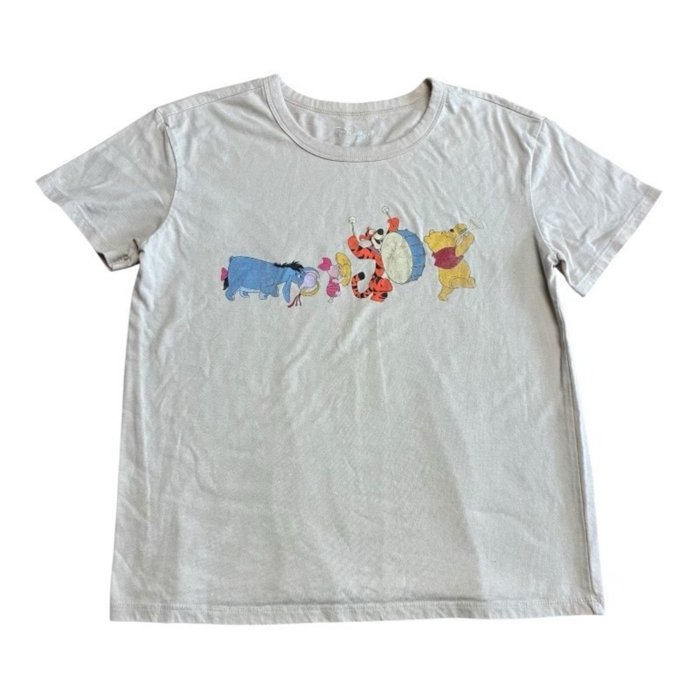 Women's Disney Winnie The Pooh Friends‎ T-Shirt Tan Large